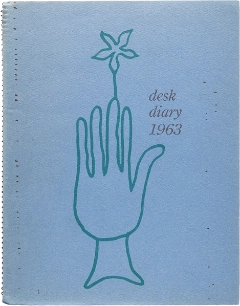 竹尾デスクダイアリー：紙の透かし文様