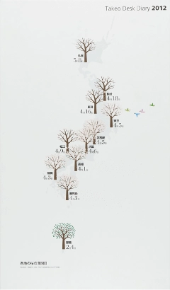 竹尾デスクダイアリー：グラフィック歳時記
